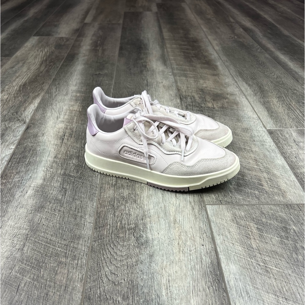 Adidas SC Premiere Lavender Suede Sneakers